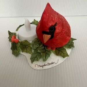 Hallmark Marjolien Bastin Cardinal Candle Holder
